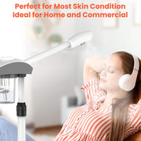 TASALON Professional Facial Steamer Machine on Wheels