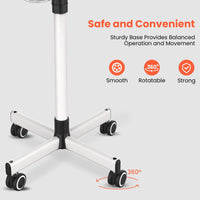 rotatable facial steamer