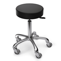 TASALON Saddle Stool - Round Seat Salon Stool