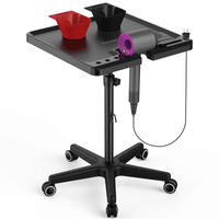 TASALON Professional Salon Tray Adjustable Height