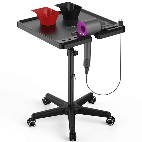 TASALON Professional Salon Tray Adjustable Height