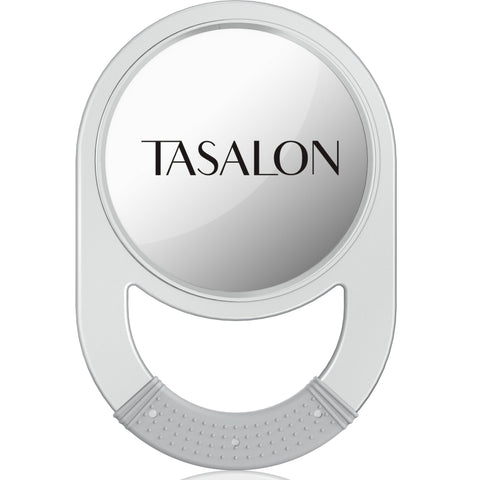 TASALON Unbreakable Barber Mirror - Round Hand Held Mirror