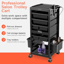 TASALON Professional Multipurpose Salon Trolley Cart