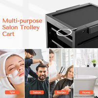 TASALON Professional Multipurpose Salon Trolley Cart