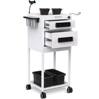 TASALON New Upgrade Salon Metal Trolley Cart
