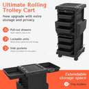 TASALON Salon Trolley Rolling Storage Cart
