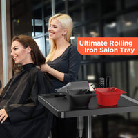 TASALON Professional Salon Tray Adjustable Height