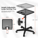 TASALON Professional Salon Tray Adjustable Height